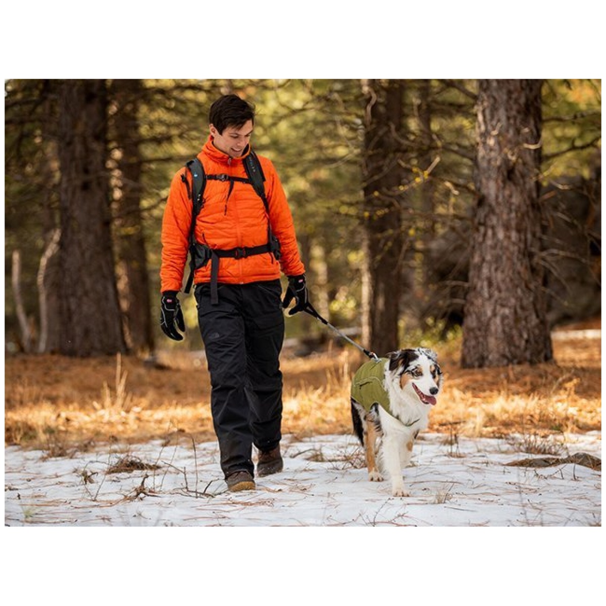 Ruffwear Overcoat Fuse Jacket, Cedar Green - Billede 6