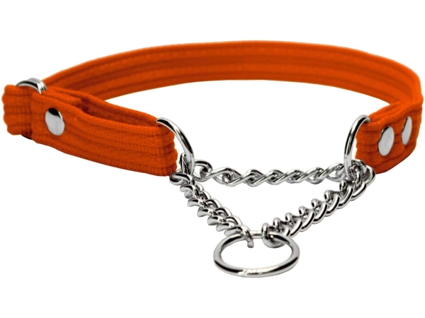 Fenriz halsbånd m kæde, orange