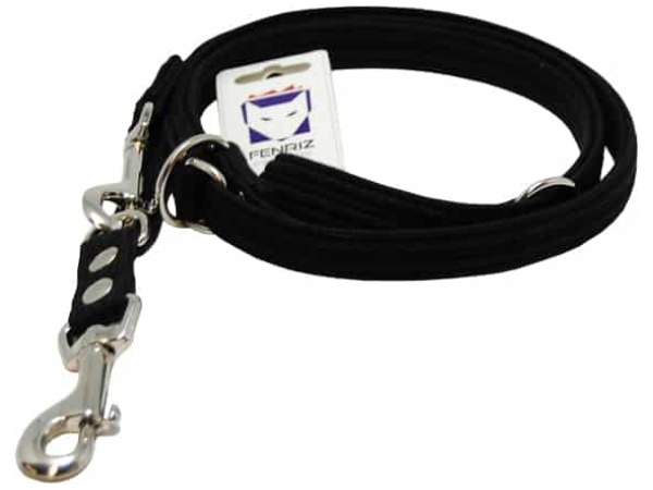 Fenriz dressurline, 2,5m/20mm, sort