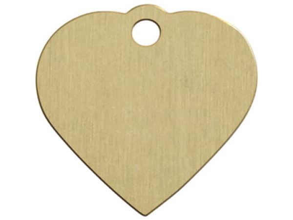 iMARC hjerte messing