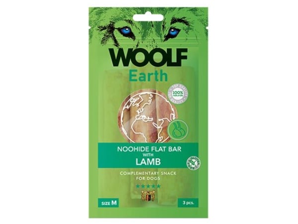Woolf Earth Noohide sticks lamb S, 10stk.