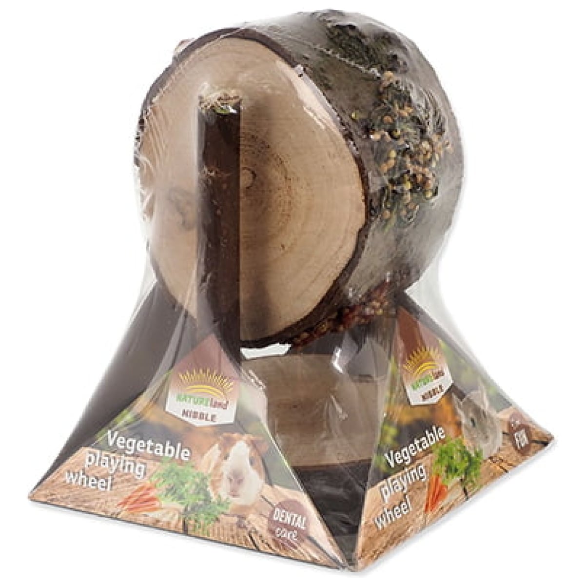 Nature Land NIBBLE legehjul med grøntsager, 200g - Billede 2