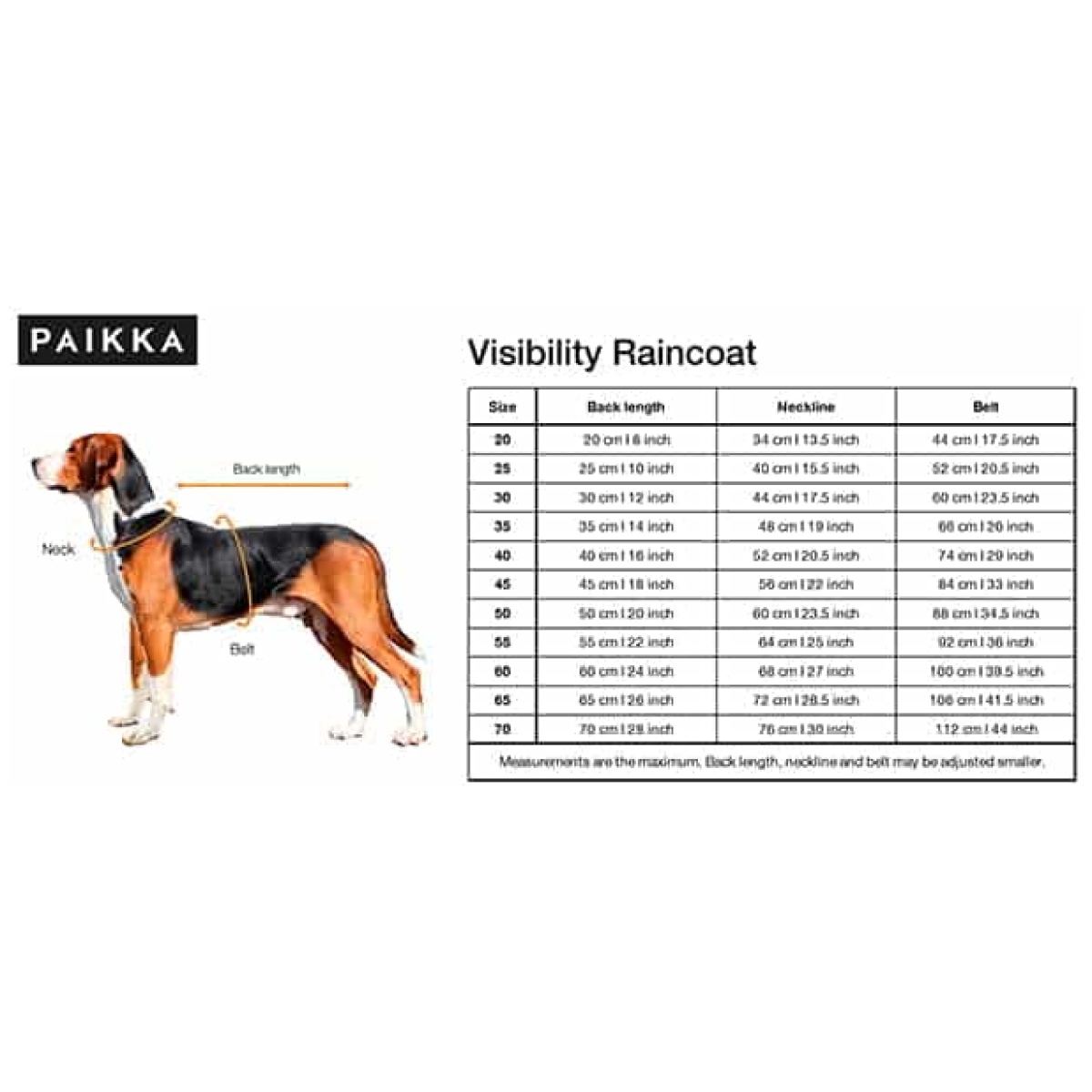 Paikka Recovery regnfrakke, orange - Billede 18