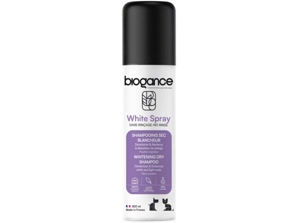 Biogance White Snow Trockenshampoo (Weißes Spray), 300ml