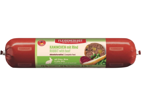 Classic rabbit with root vegetables, flaxseed and parsley