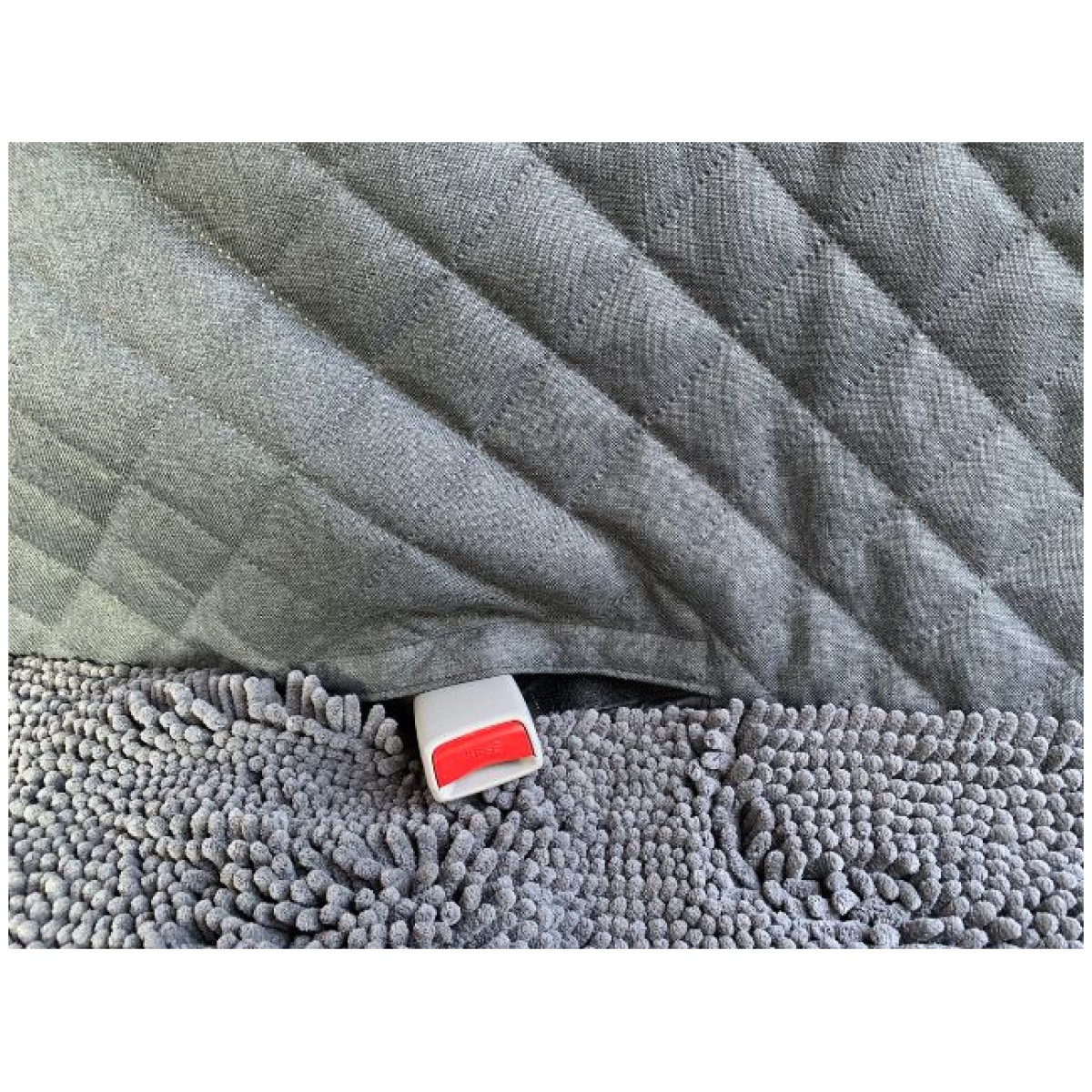 Dirty Dog 3-i-1 Sædeovertræk, 145,5x48cm, Black - Billede 6