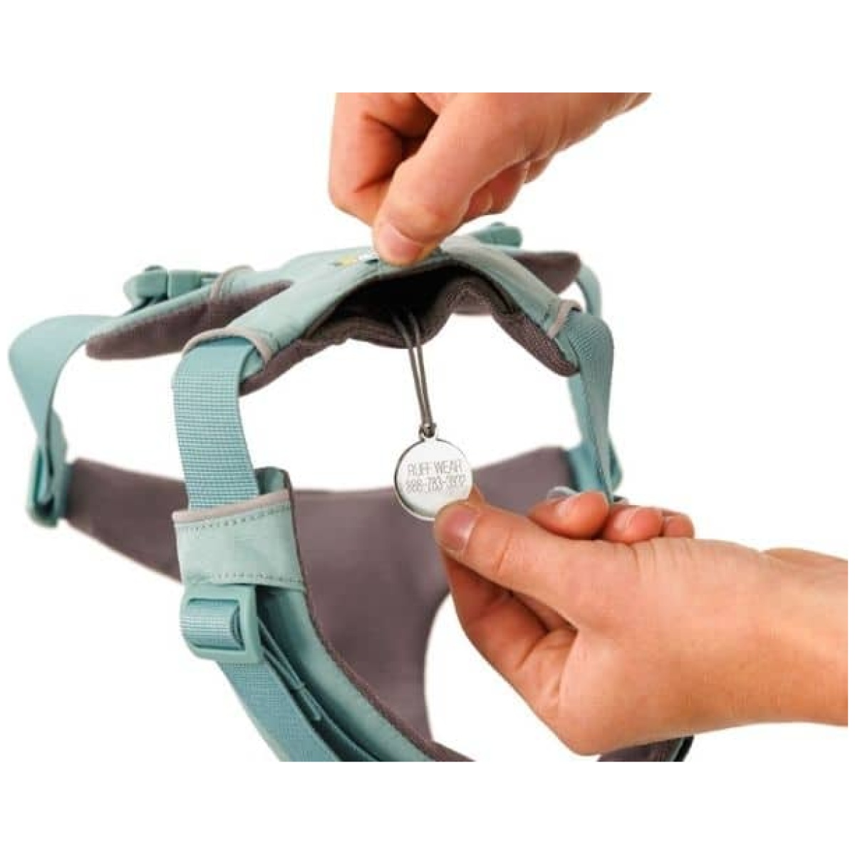 Ruffwear Front Range Sele, River Rock Green - Billede 8