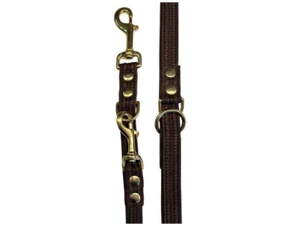 Fenriz dressurline, brun messing