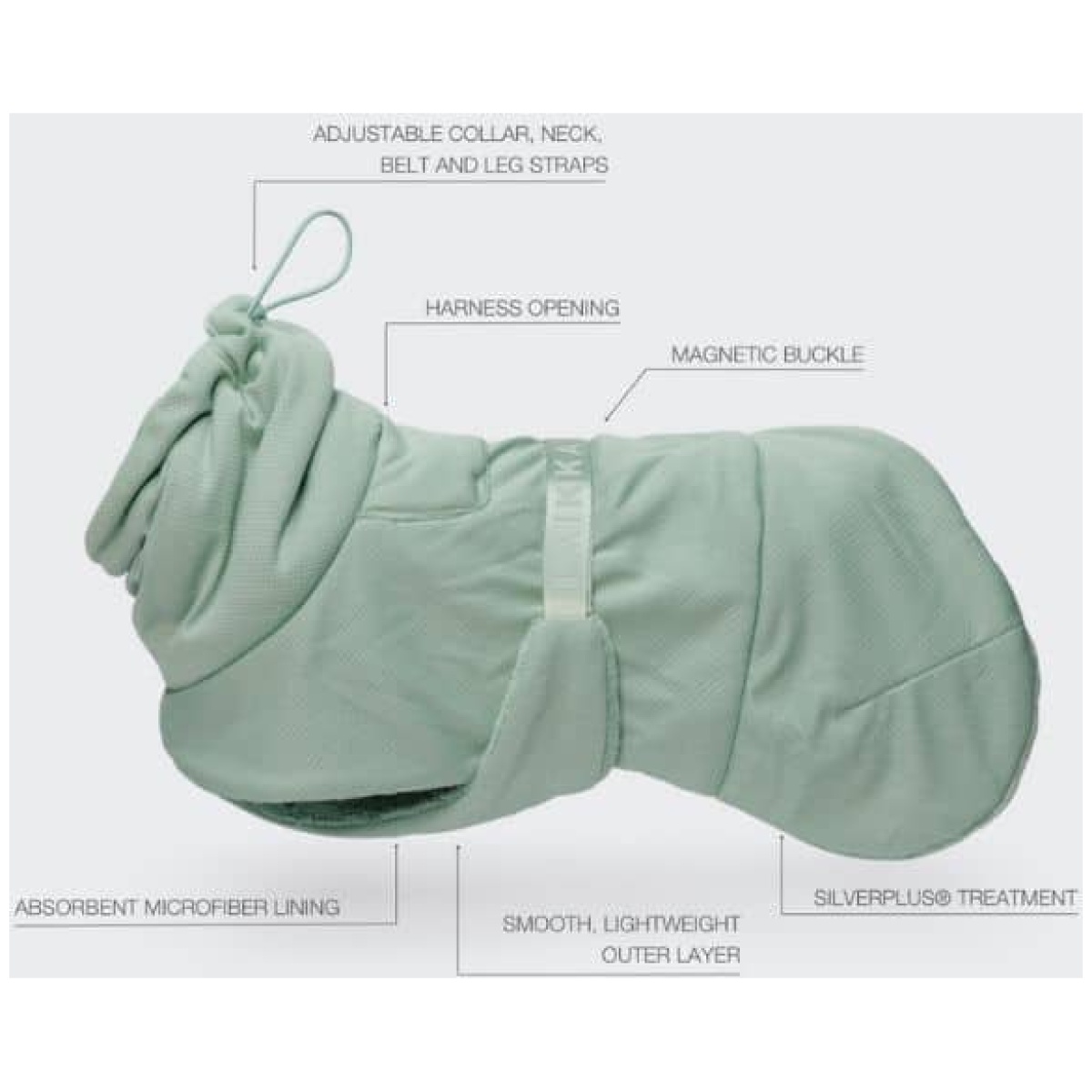 Paikka Tørredragt 2Go, Sage - Billede 8