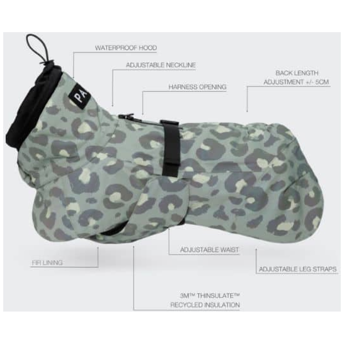 Paikka Visibility Vinterfrakke, Grøn Leo - Billede 6