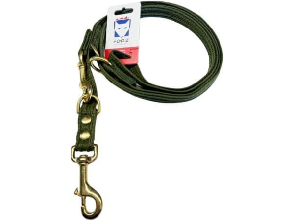 Fenriz dressurline, grøn messing