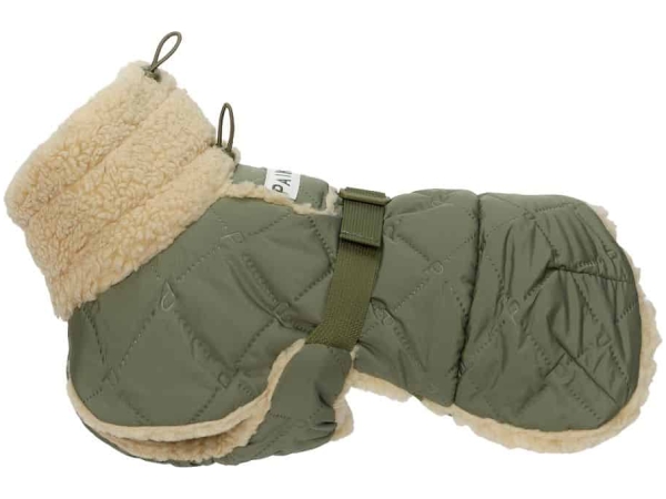 Paikka Quilted Sherpa Jakke, Olive