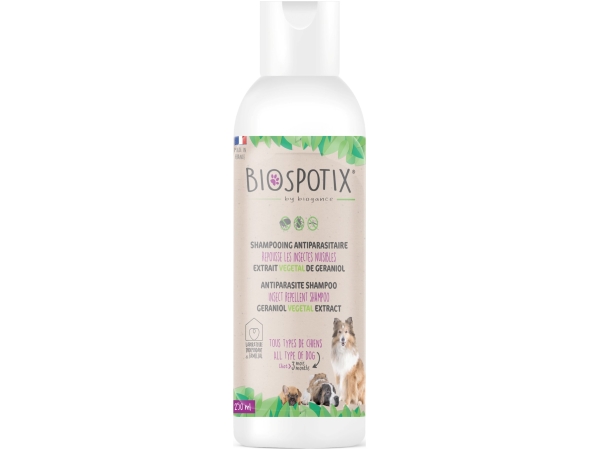 Biogance BIOSPOTIX Antiparasiten Shampoo Hund, 250ml